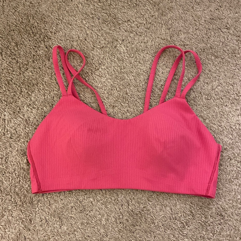 Lululemon Pink Cloud bra (8/M)